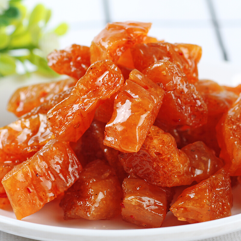 龙记叉烧樱桃肉龙记辣条面筋休闲零食小吃特产怀旧38g20包