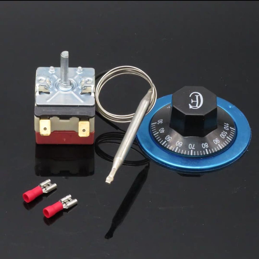 温控开关温度控制器 旋钮温控 可调式温控器30-110 50-300 380v 16a