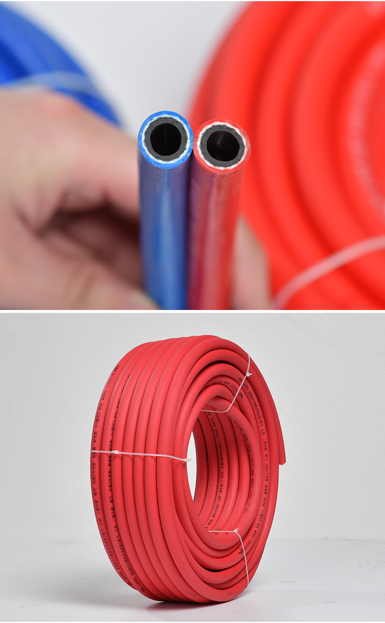 加厚氧气管焊割高压焊接耐磨工业用氧气乙炔带煤气焊枪气割管子内径