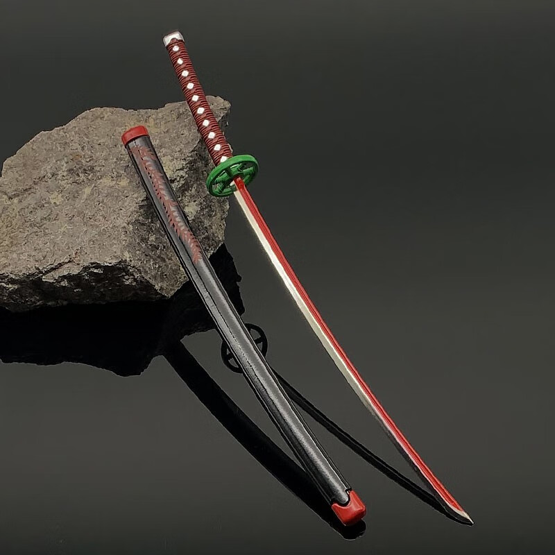 gotp 鬼灭之刃周边日轮刀金属模型我妻善逸灶门碳治郎富冈义勇 不死川