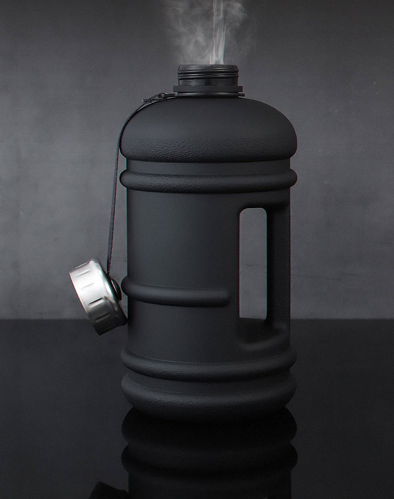 bottled joy运动水壶健身水杯大容量成人便携户外大水壶带提绳大容量