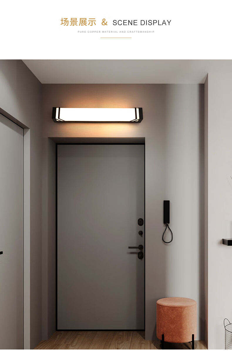 大门灯进门灯 现代简约大门灯门前灯入户进门门口灯阳台阳光房露台超