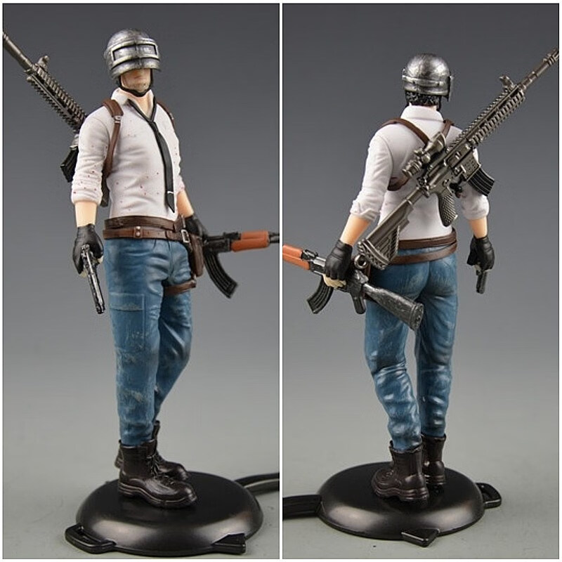 和平精英手办绝地求生人偶吃鸡全套玩具awm合金枪挂件装备98k和平精英