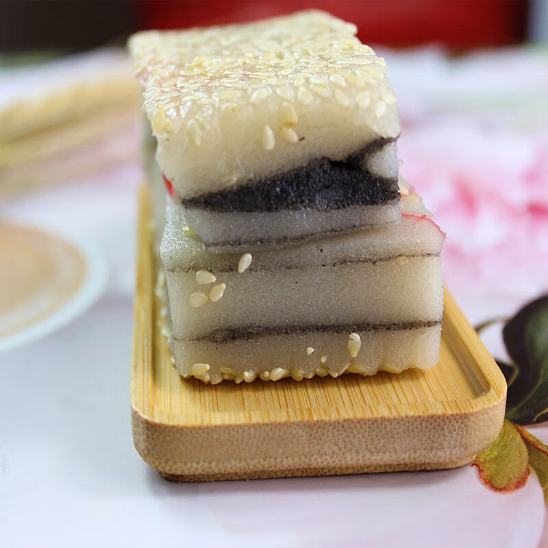 250g安徽无为特产蜜蜂糕蜜寸糕手工老式传统麻油夹心糯米糕零食糕点心