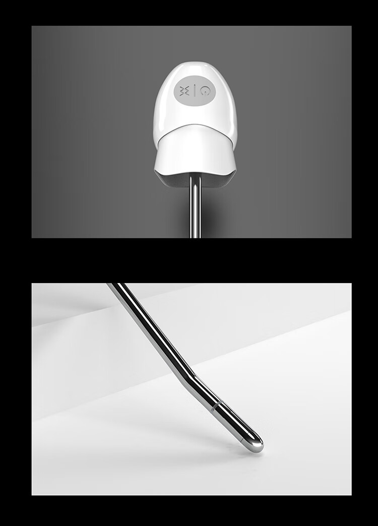 马眼棒电动小sm按摩尿道扩张自慰情趣道具 电驹棒-白色(直径6mm)