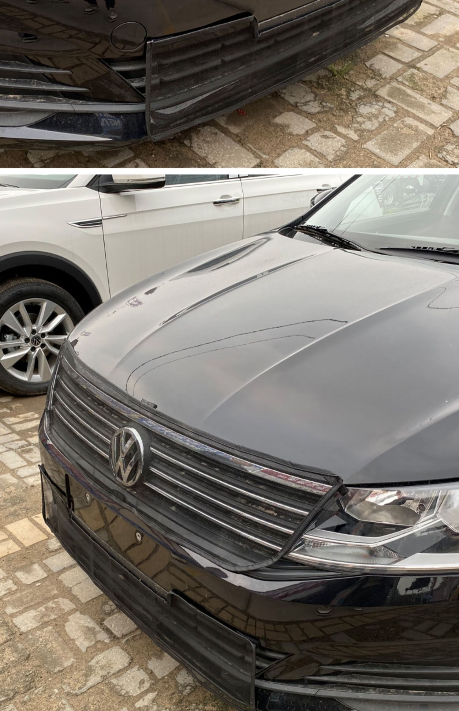 大众途安途锐夏朗辉昂汽车水箱防护网防柳絮防尘网高速中网防虫网 否