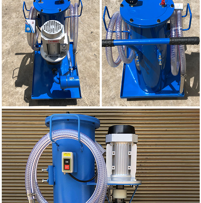 都格液压油过滤器废机油小型柴油滤油机移动式滤油车润滑油过滤机