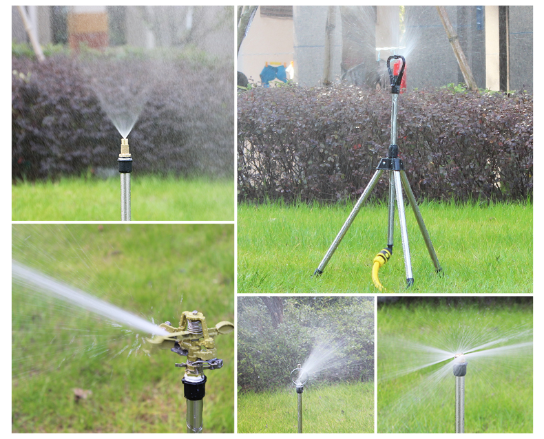 工途gongtu草坪园林360度旋转自动浇花洒水器喷淋除尘喷雾灌溉喷灌