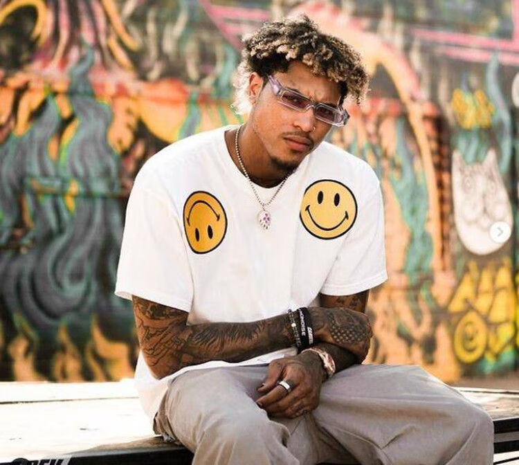 篮球星勇士12号乌布雷kelly oubre jr签名夜光运动手环硅胶手腕带