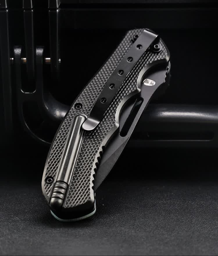 hx outdoors折叠刀户外刀具防身折刀野外生存求生刀战术小刀随身锋利