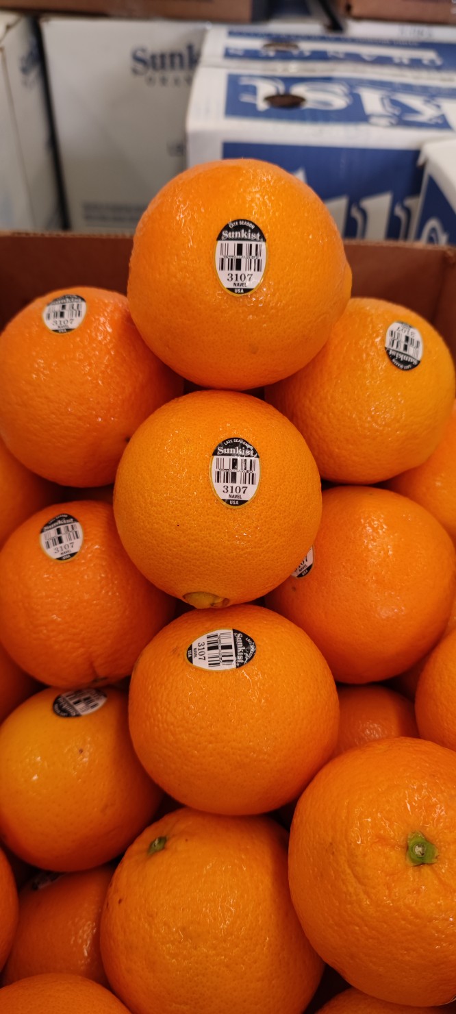 轻恋 美国新奇士sunkist黑标3107脐橙甜嫩多汁新鲜橙子10斤装发顺丰