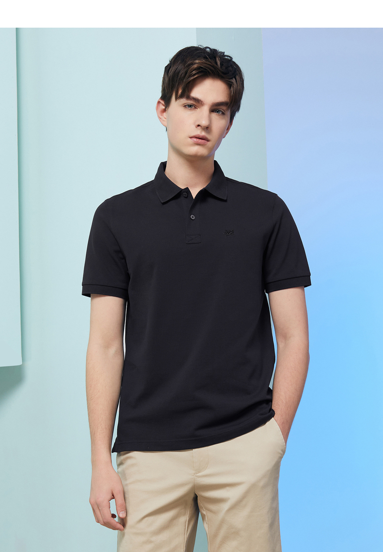 雅戈尔 t恤男 夏季货品t恤 短袖t恤衫男 棉弹t恤 商务休闲 gspc533011