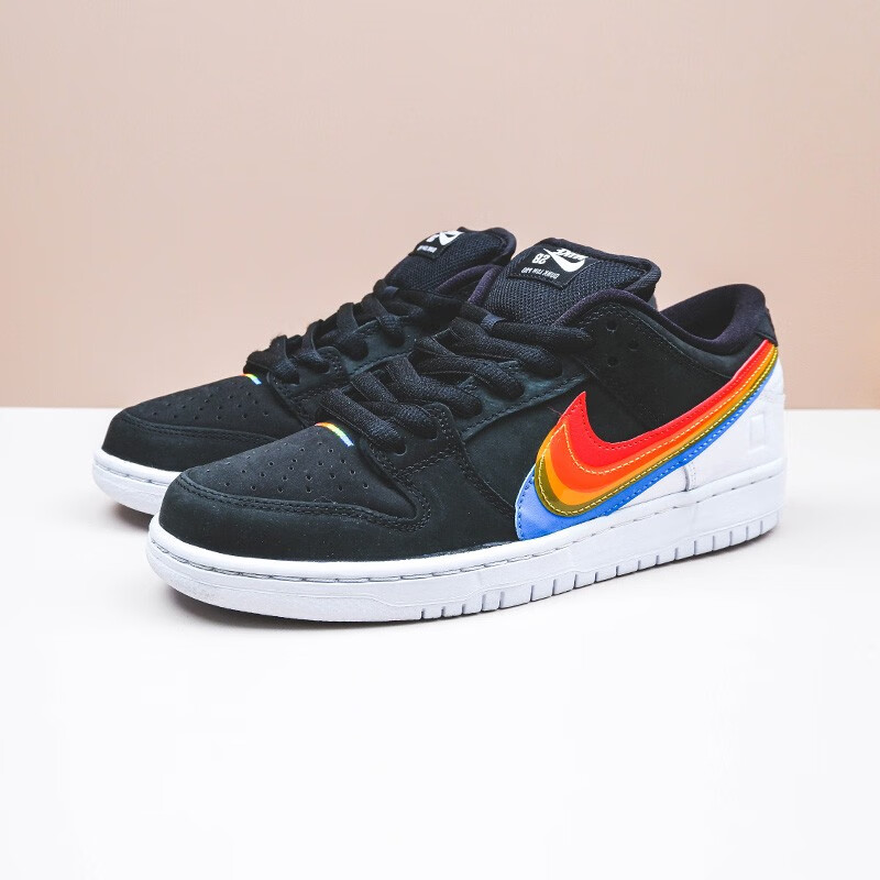 【现货】耐克dunk low lpl联名黑色夜光情侣板鞋 do2327-011 36【图片