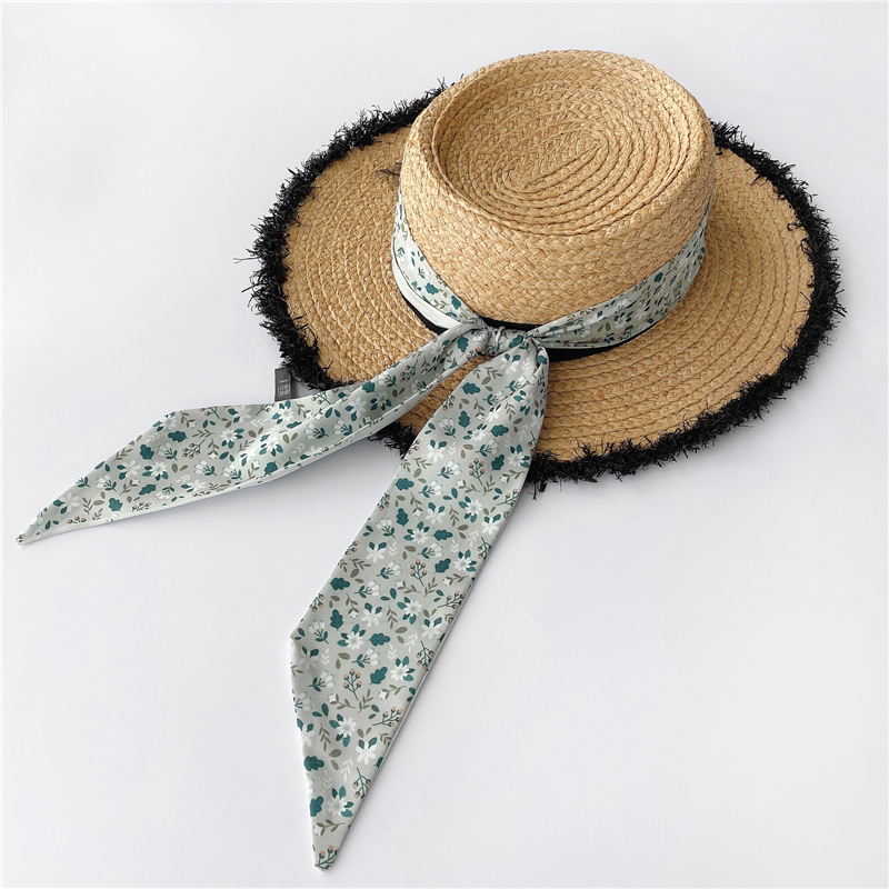 法国定制赵丽颖明星同款丝带腰带女小丝巾恤细窄装饰蝴蝶结围巾长条