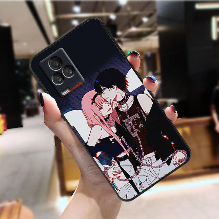 牛壳壳iqoo7手机壳国家队02动漫插画vivoiqoo7保护套全包美女硅胶壳