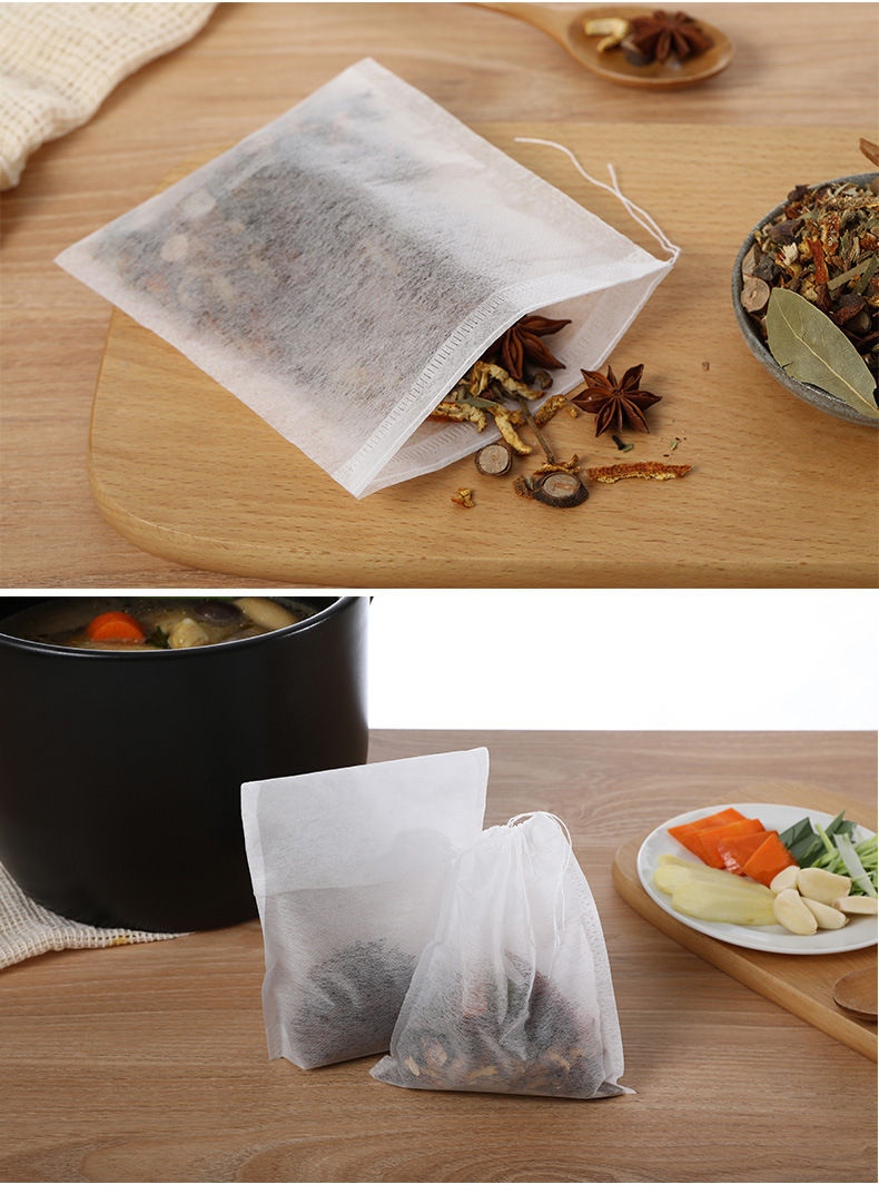 煲汤袋鱼中药袋药包袋煎药煲汤隔渣袋卤料过滤袋一次性 卤料袋反折款