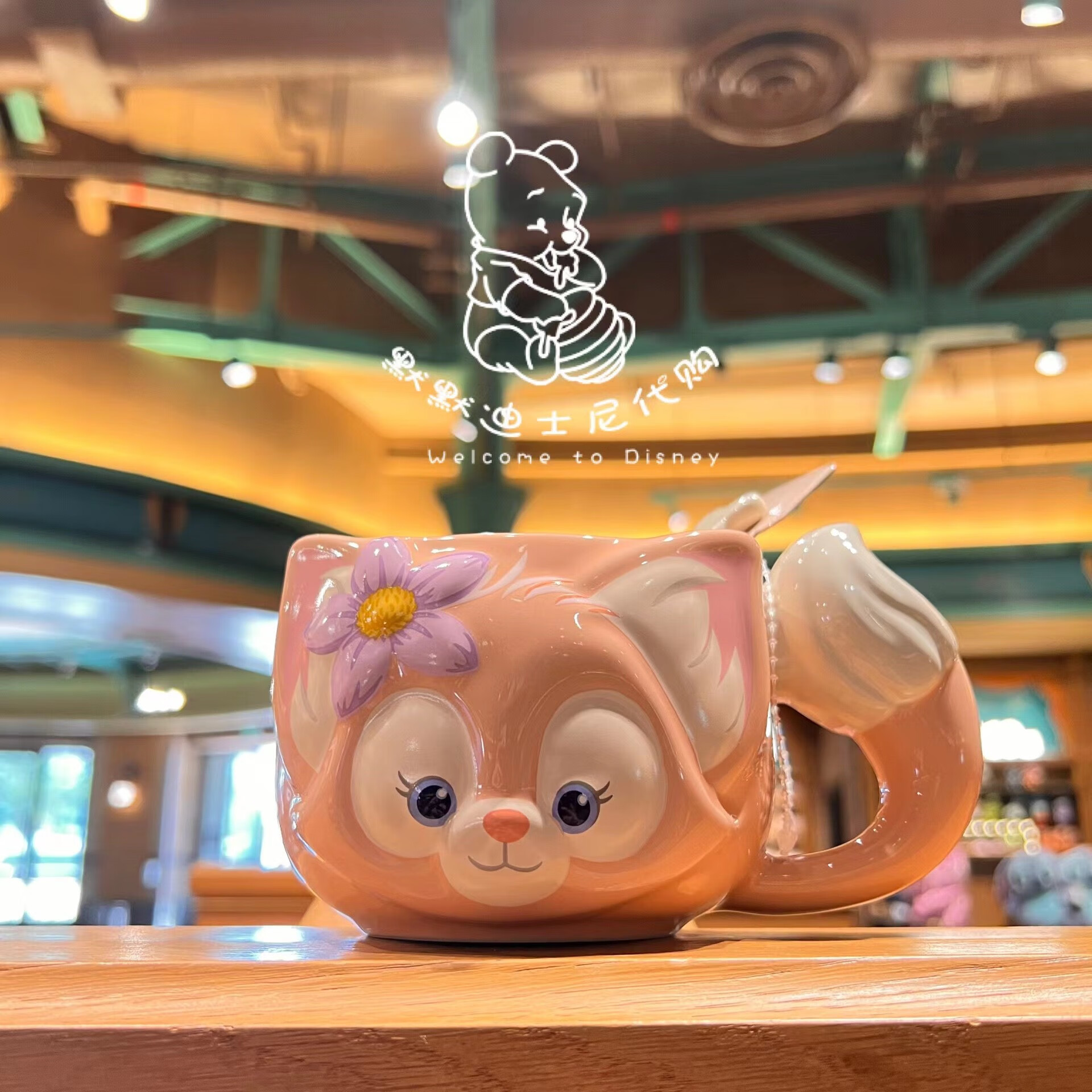 千奇梦迪士尼同款玲娜贝儿小狐狸公仔玩偶娃娃包挂件钥匙扣周边生日