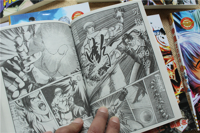 全新漫画版《拳皇》漫画书(96-2005)共12本 )共12本 )共12本【图片