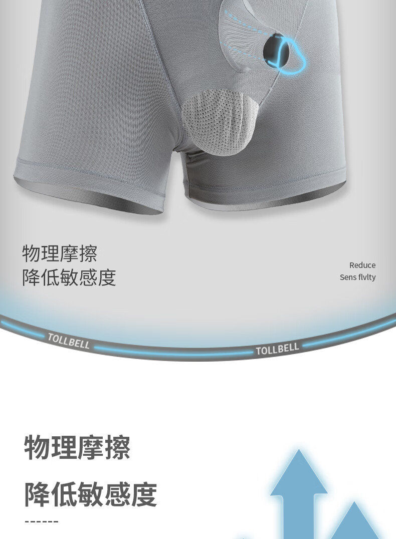 敏感环切过长莫代尔枪弹分离硅胶防脱d向下阻复莫代尔限量星蓝摩擦m否