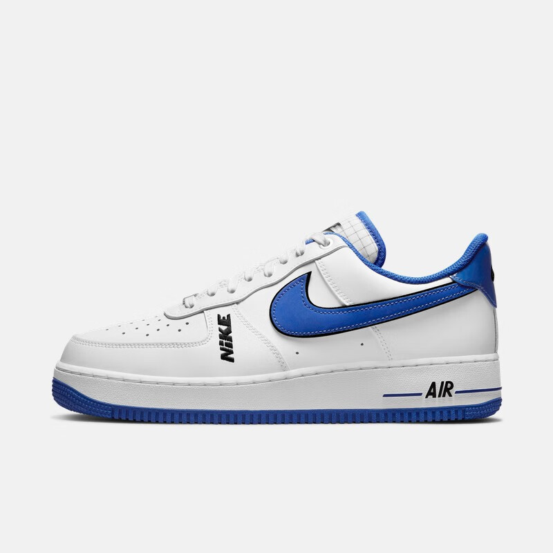 耐克nike男鞋air force 1 low白蓝 空军一号af1 低帮休闲板鞋 dc8 40
