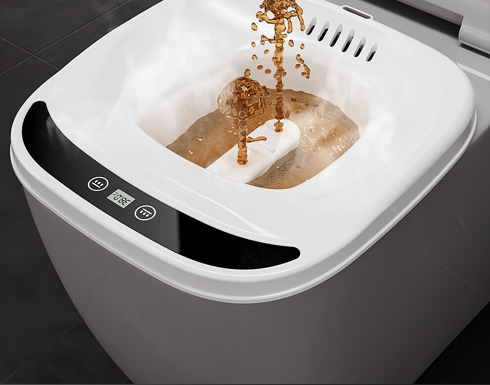 产后护理专用清洗屁股泡药熏洗熏蒸神器免蹲男马桶盆 轻奢款电动坐浴