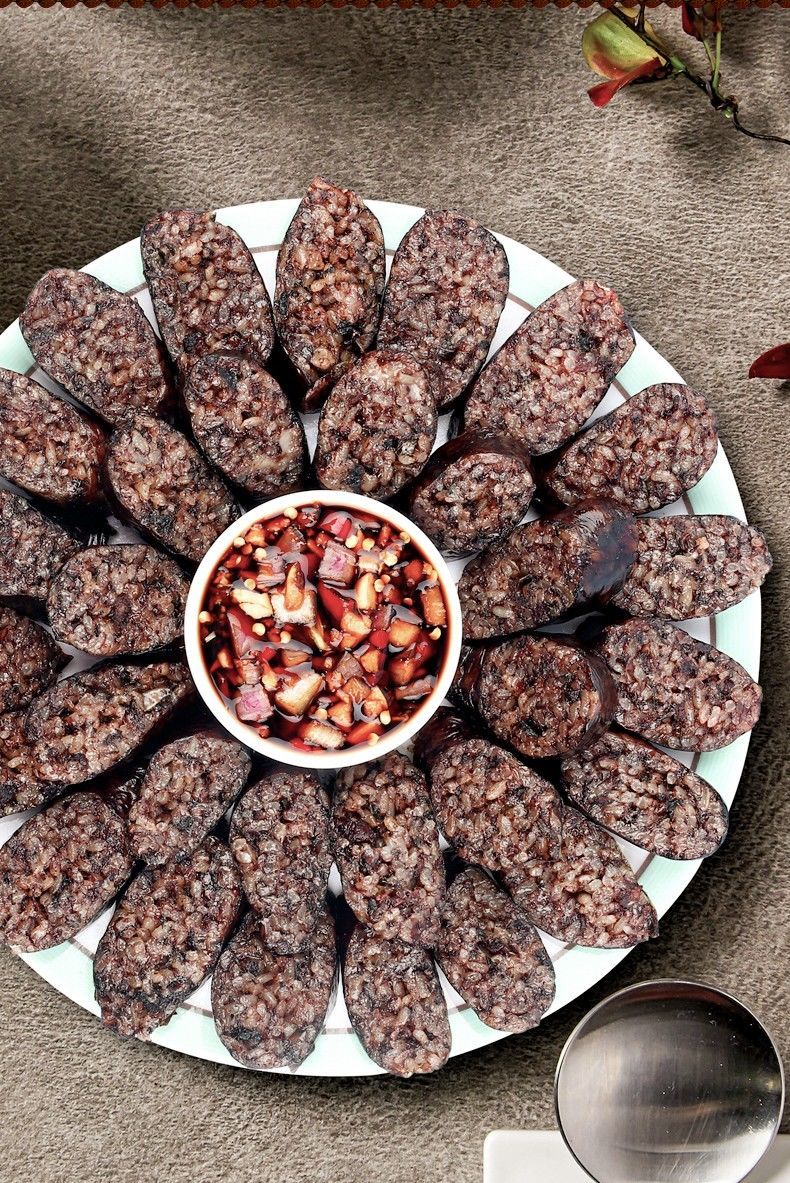 米肠正宗东北糯米肠延边加热即食韩国糯米猪肠血肠朝鲜族特产米肠400