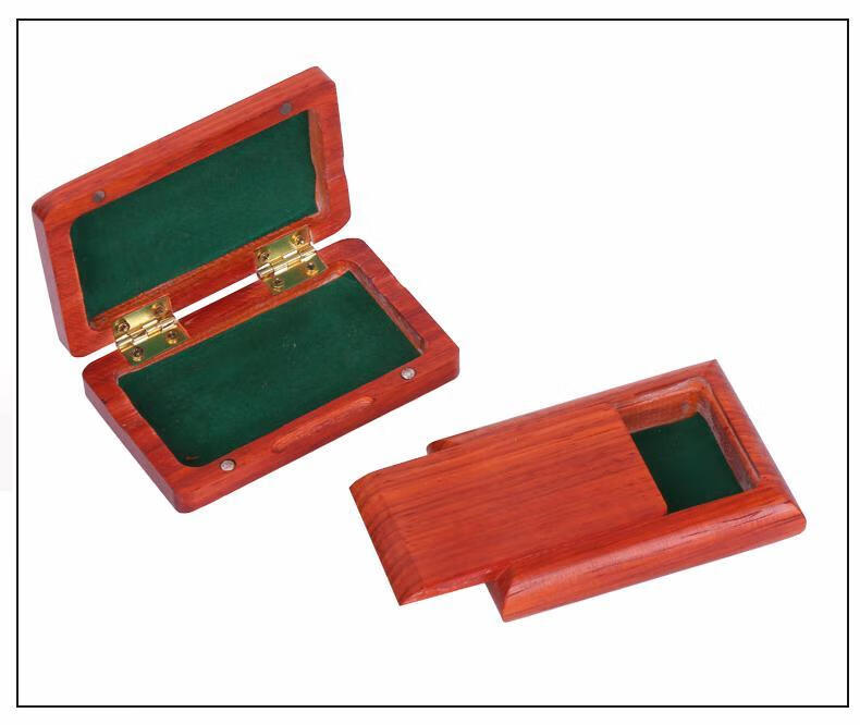红木唢呐哨片盒嘴子盒叫子盒哨片皮盒唢呐配件盒盒子 柏木哨片盒[仅