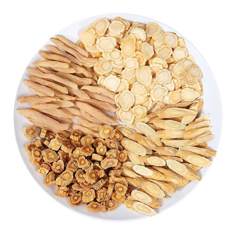 党参西洋参黄芪麦冬组合泡水干货泡茶中药泡茶元气组合茶 党参 麦冬