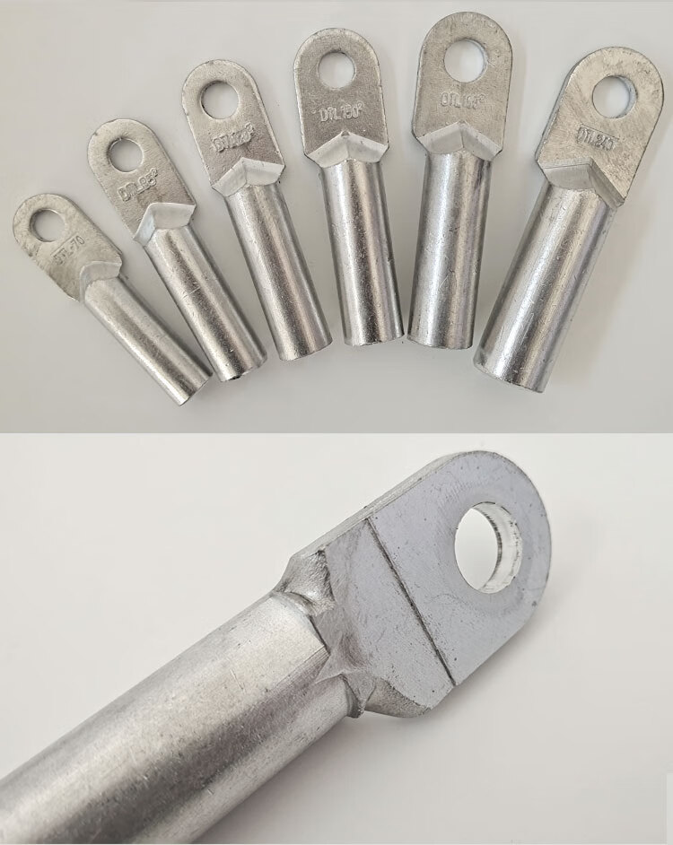 欧式国标钎焊镀锡铜铝接线端子dtlq线鼻子皮子电力金具dtlq3005只