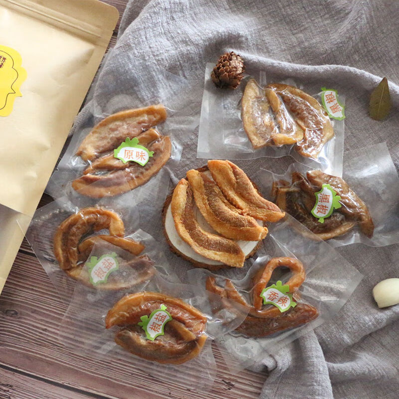 福建名小吃衙口猪肉粕250g猪油粕猪肉脯网红零食猪油渣60g100g盒装140