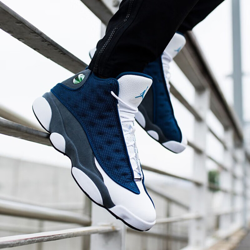 尖货nikeairjordan13aj13耐克运动鞋男子春季新款高帮减震实战篮球鞋