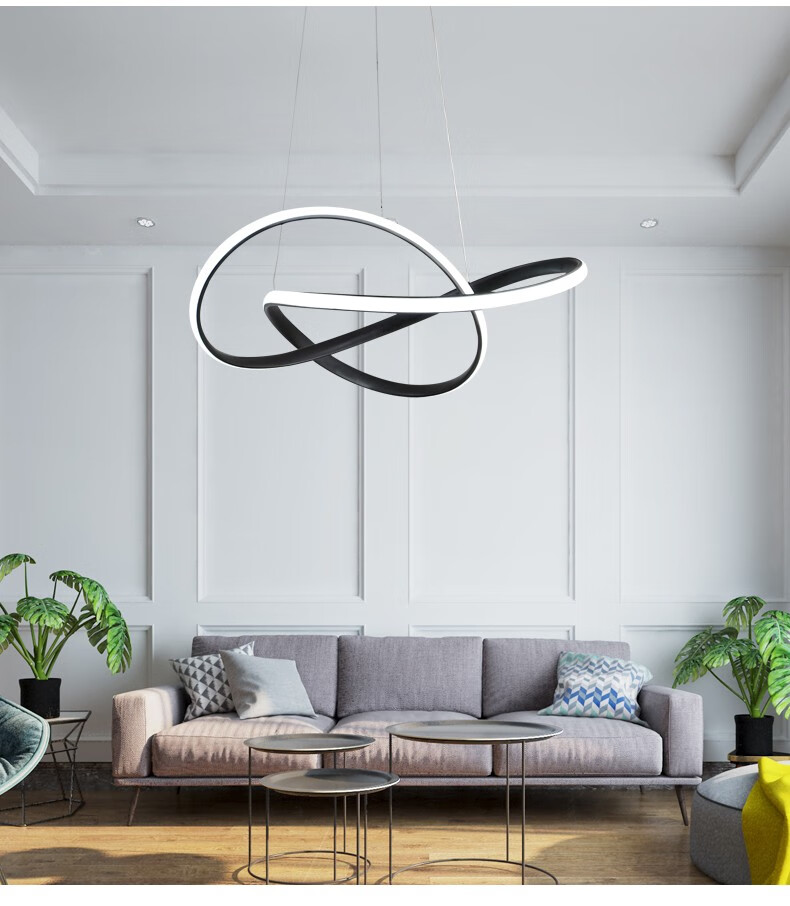 凡甄客厅吊灯北欧极简主义餐厅灯大气异形现代简约吧台餐桌灯灯具灯饰