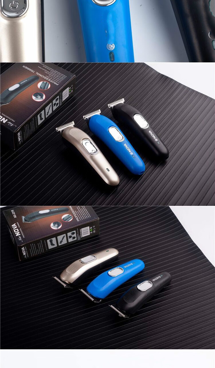 复古油头推剪雕刻痕电推剪t型刀头电动电推子推刀理发器修边 2218