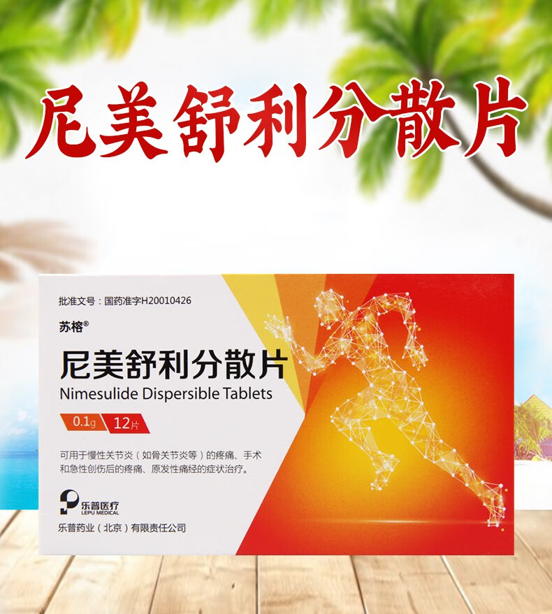 苏榕 尼美舒利分散片0.1g*12片 1盒【图片 价格 品牌 报价】-京东