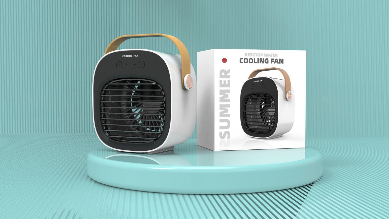 智汇520情人节送女生女朋友迷你空调冷风机冷风扇生日礼物送女友宿舍