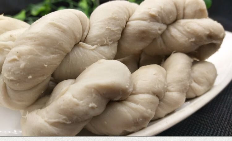 麻花水面筋火锅炒菜凉调手撕大面筋烧烤火锅素食水洗面筋 麻花面筋3斤