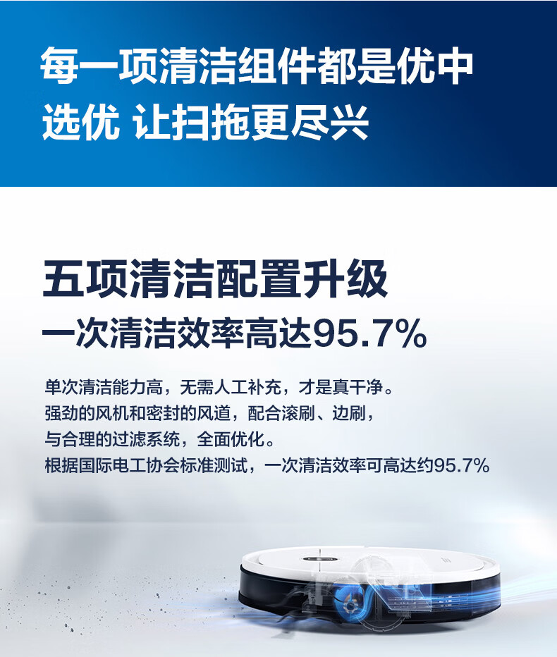 78638-科沃斯Ecovacs扫地机器人洗地机芙万全自动扫拖一体智能规划扫地机器DGN22官方自营旗舰款新品 2021款-详情图