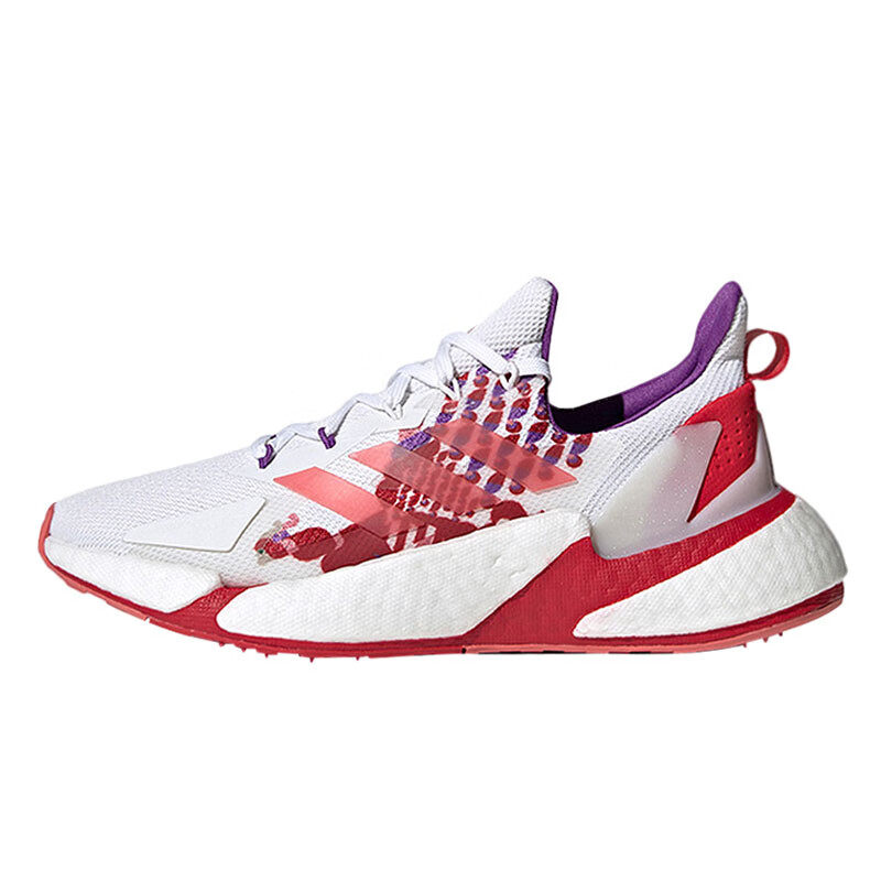 阿迪达斯adidas跑步女鞋21福字中国年x9000boost减震休闲慢跑鞋gz7638