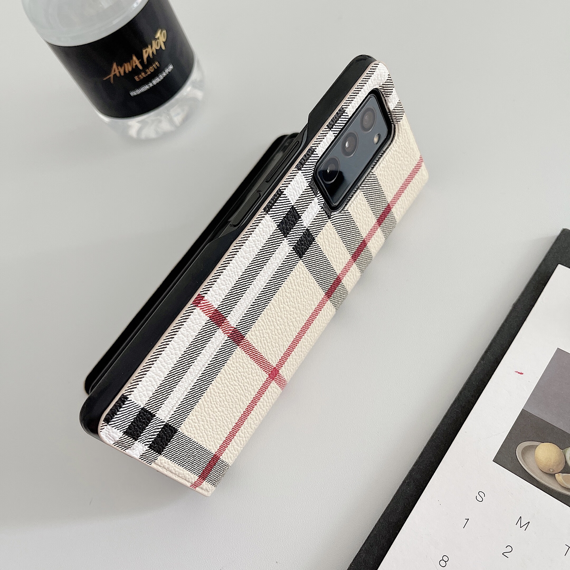 鹿纯中炫三星galaxyzfold2手机壳w21保护套w2021磁吸翻盖连体f9160