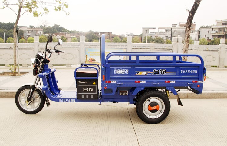 电动三轮车货运电动车装货车载重王台铃农用家用小型爬坡王快递车 1