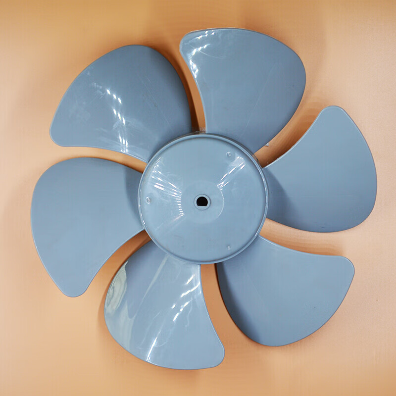 排气扇扇叶换气扇配件排风扇叶子抽风机风叶81012寸六叶d孔12寸灰色扇