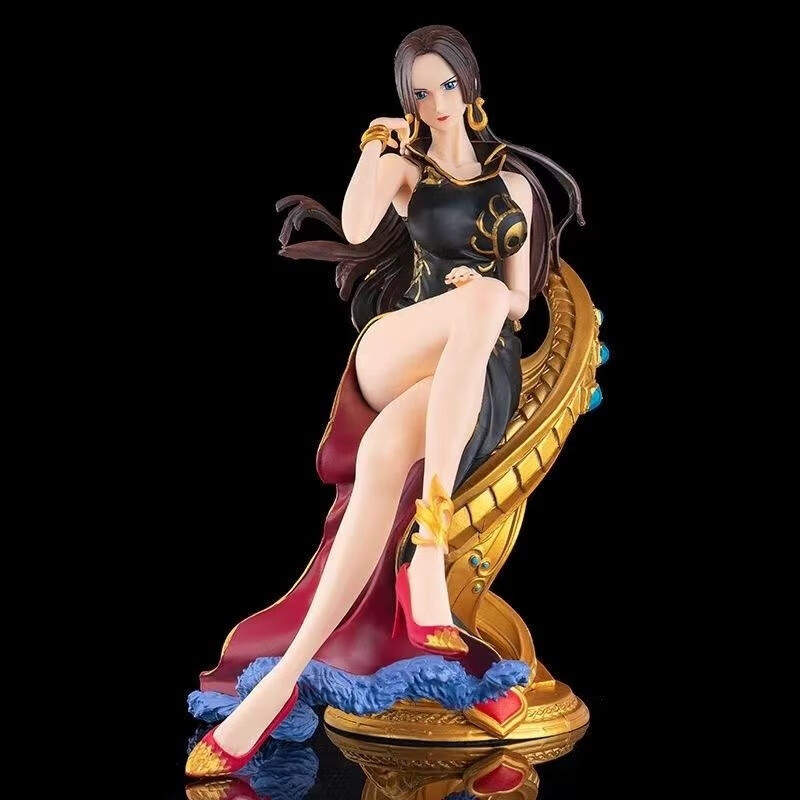 万代(bandai)海贼王女帝手办1比1可脱皮衣汉库克七武海gk模型石化海军