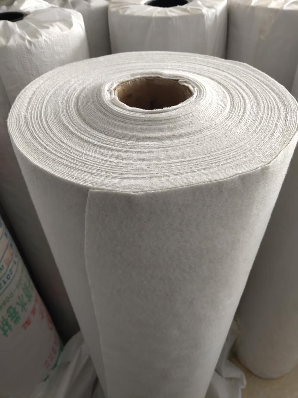 高分子丙纶布水材料卷材聚乙烯屋楼顶漏潮涤纶卫生间水布200g非标1㎡