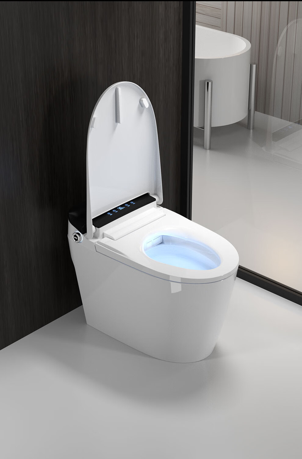 金牌马桶全自动智能马桶一体式家用即热座便器无水箱多功能坐便器座厕