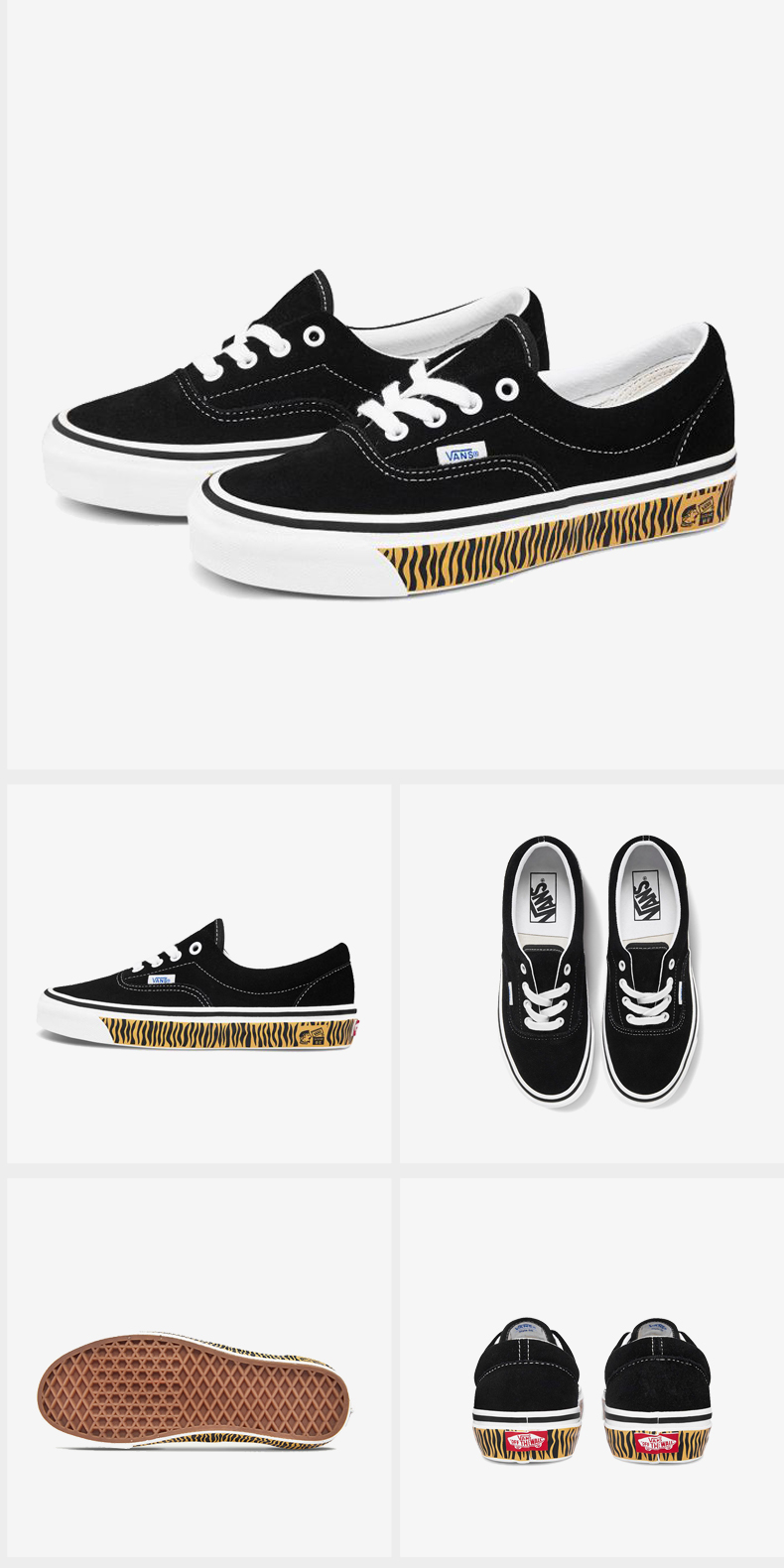 vans范斯authenticera安纳海姆蓝色彩虹绿色爱心帆布滑板鞋vn0a2rr11