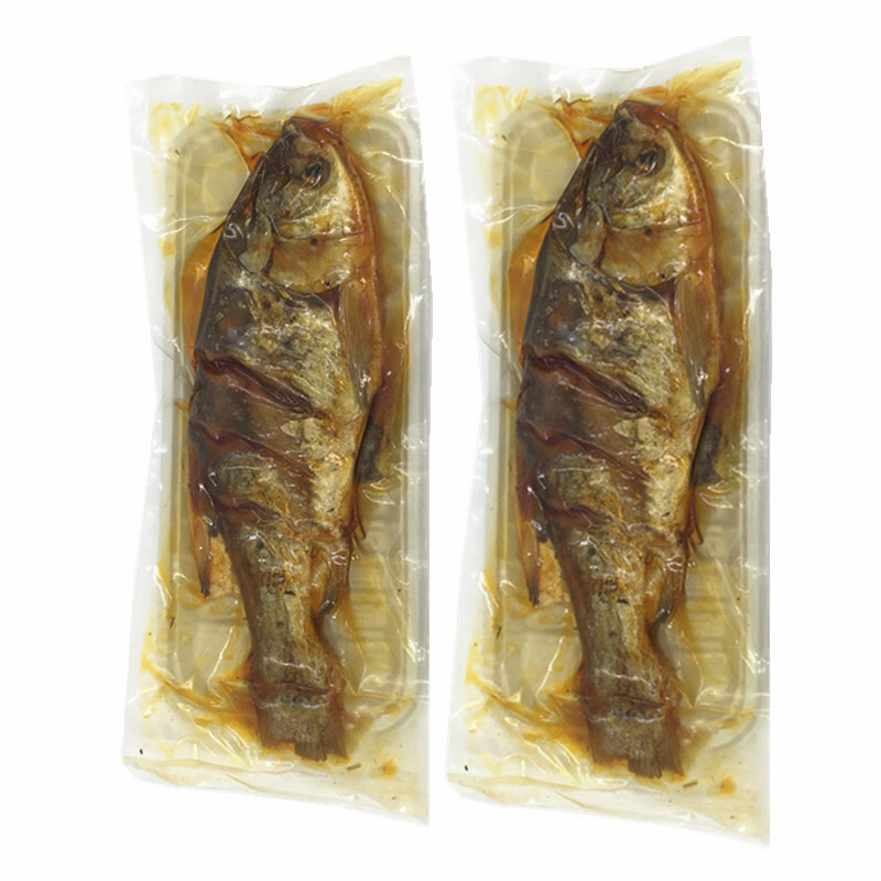 河北邯郸特产广府酥鱼永年砂锅鱼五香味380g骨酥肉嫩整条袋装 4条*380