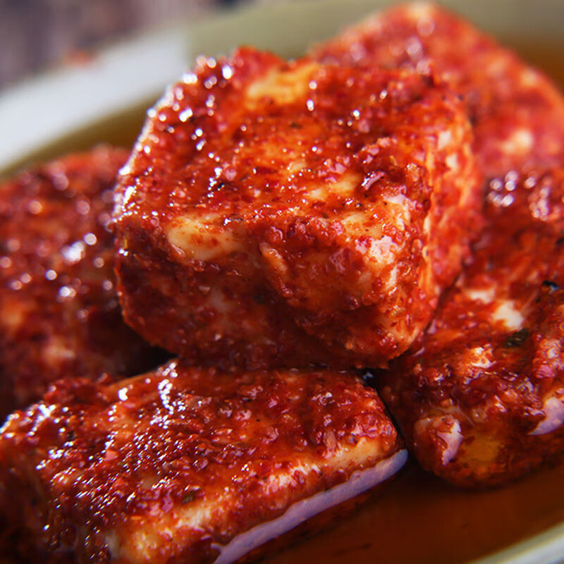 江西茶油豆腐乳香辣霉豆腐湖南四川相思家臭腐乳4瓶装 臭豆腐乳 300克