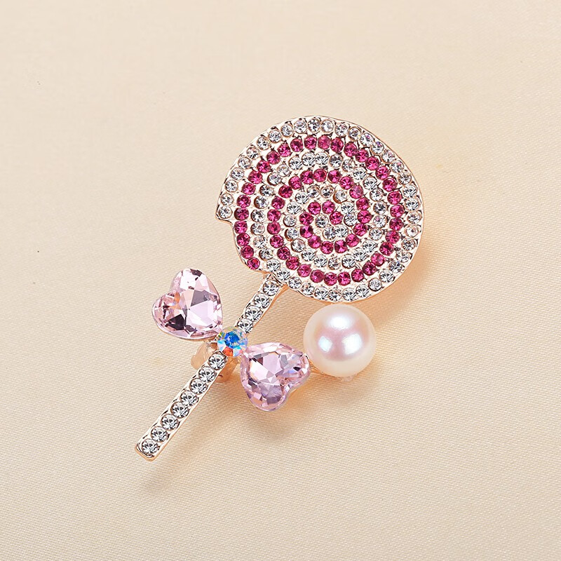 珠宝 珍珠发夹胸针 多款可选 棒棒糖胸针6514品牌:oliveira加入购物车