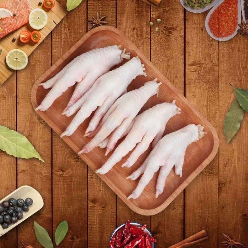 顺丰生鲜凤爪冷冻新鲜短鸡爪生鸡脚短凤爪泡椒卤味小号 姬美食尚 4斤