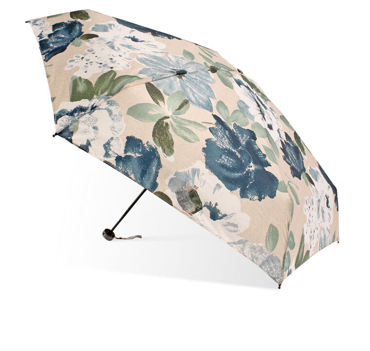 掌心伞太阳伞 宏达太阳伞迷你伞超轻便携小巧五折晴雨两用口袋伞女无